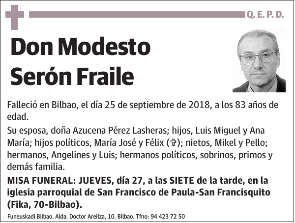 Modesto Serón Fraile