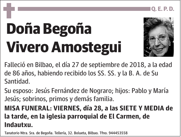 Begoña Vivero Amostegui