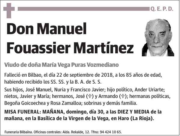 Manuel Fouassier Martínez