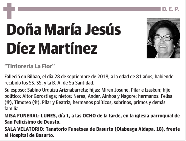 María Jesús Díez Martínez