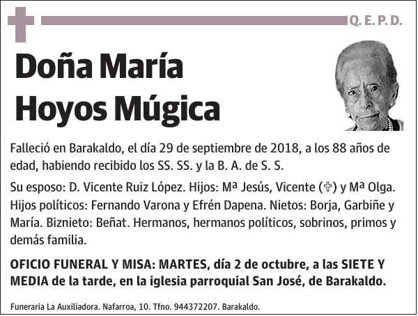 María Hoyos Múgica