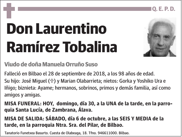 Laurentino Ramírez Tobalina