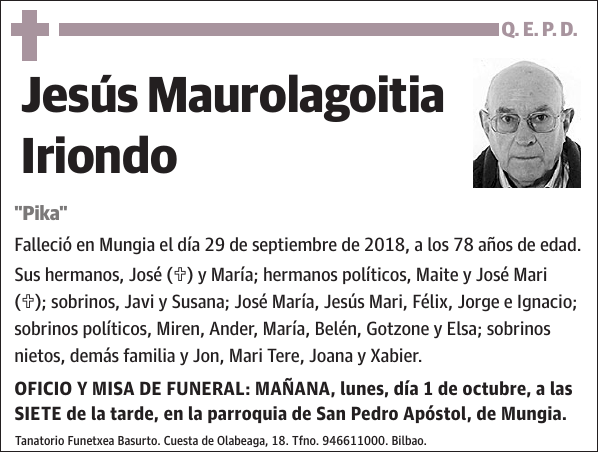 Jesús Maurolagoitia Iriond