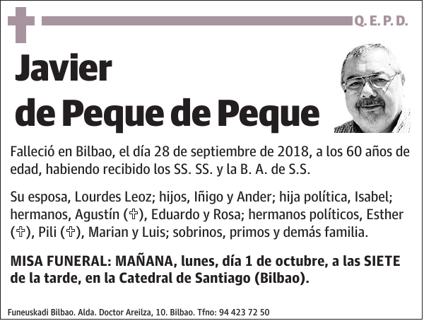 Javier de Peque de Peque