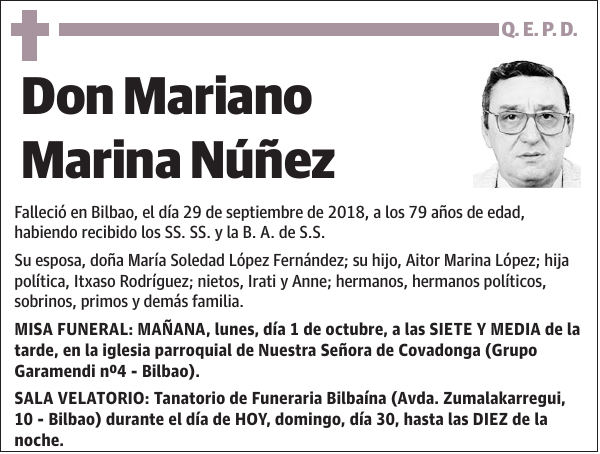 Mariano Marina Núñez