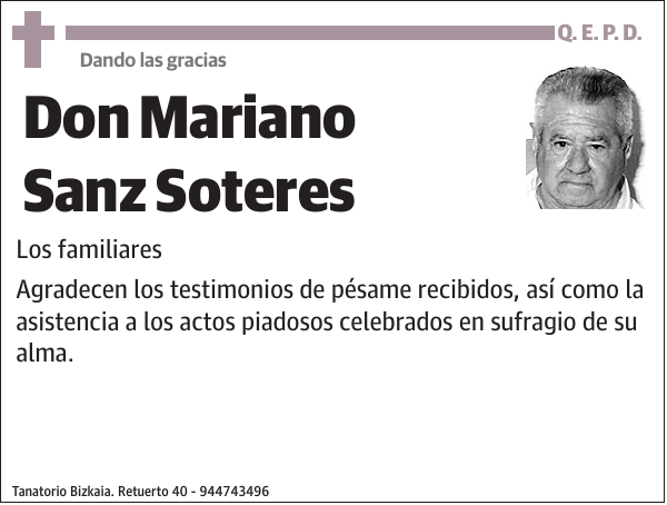 Mariano Sanz Soteres