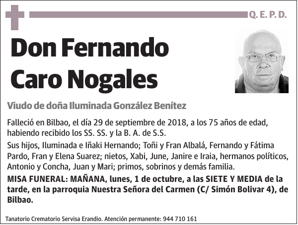 Fernando Caro Nogales