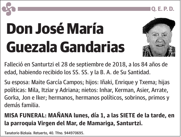 José María Guezala Gandarias