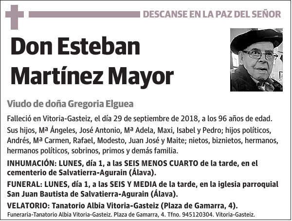 Esteban Martínez Mayor