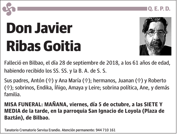 Javier Ribas Goitia