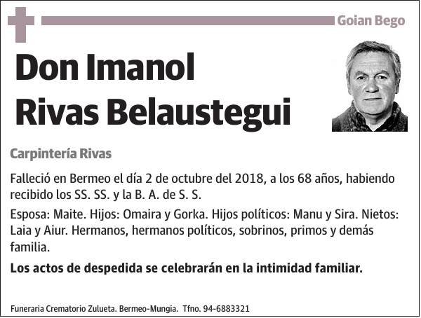 Imanol Rivas Belaustegui Carpintería Rivas