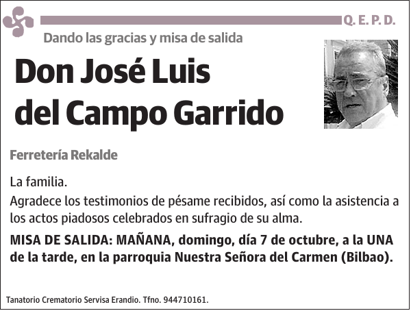 José Luis del Campo Garrido