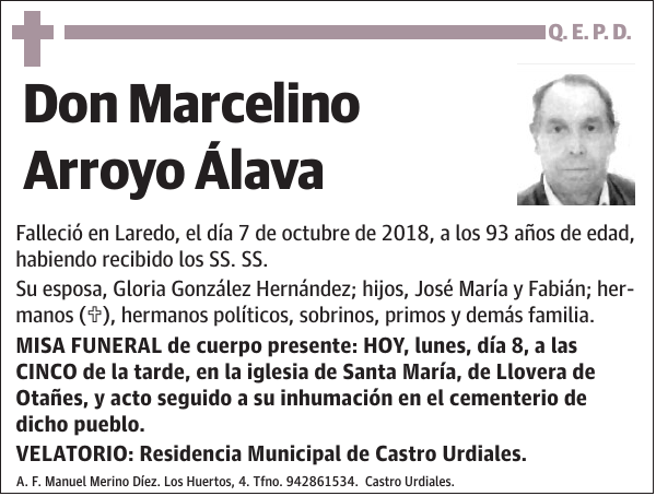 Marcelino Arroyo Álava