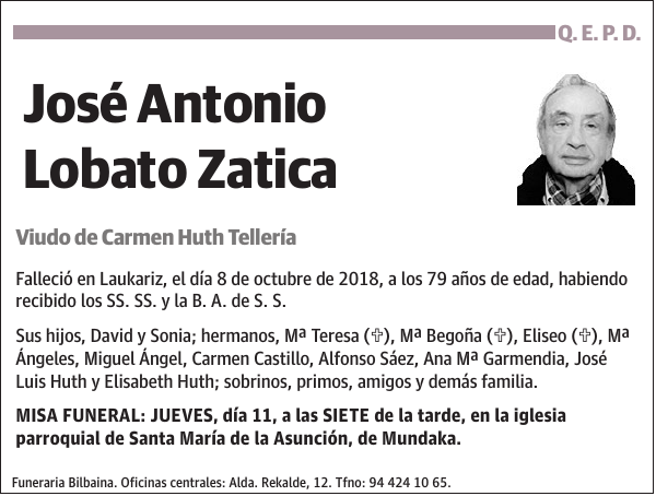 José Antonio Lobato Zatica