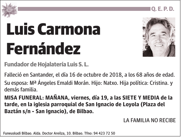 Luis Carmona Fernández