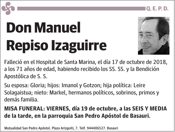 Manuel Repiso Izaguirre