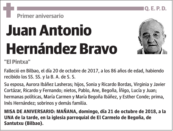 Juan Antonio Hernández Bravo