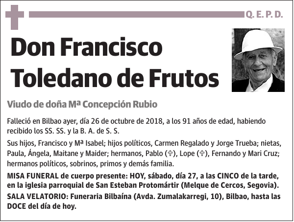 Francisco Toledano de Frutos