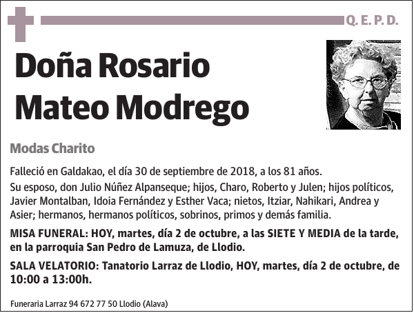 Rosario Mateo Modrego