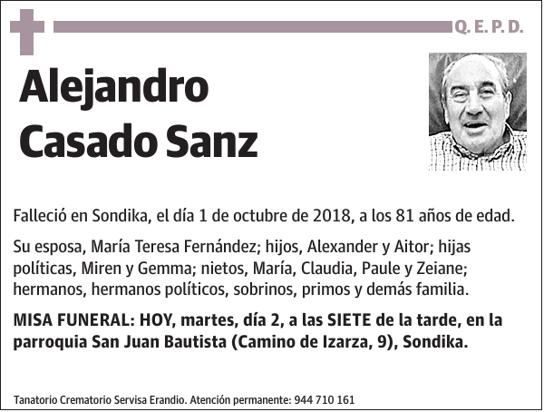 Alejandro Casado Sanz