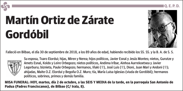 Martín Ortiz de Zárate Gordóbil