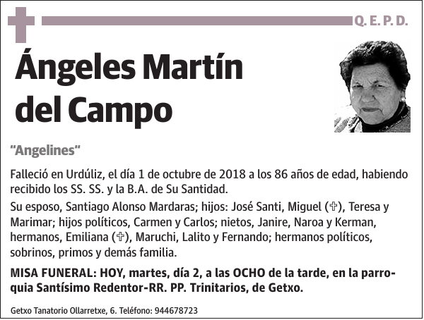 Ángeles Martín del Campo