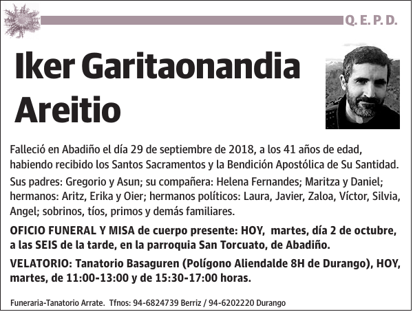 Iker Garitaonandia Areitio