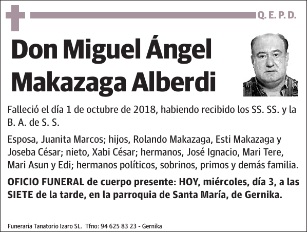 Miguel Ángel Makazaga Alberdi