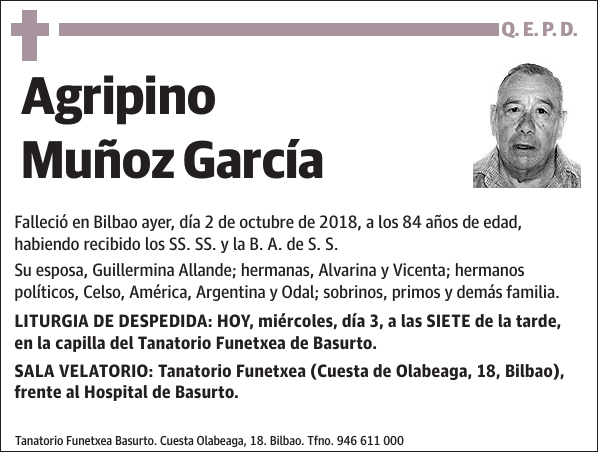 Agripino Muñoz García