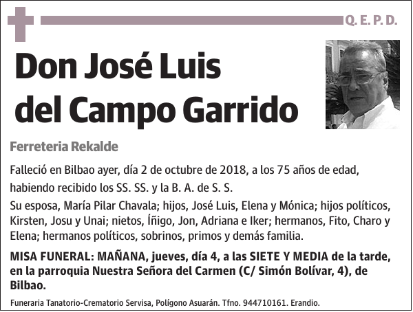 José Luis del Campo Garrido