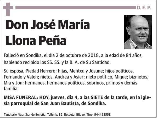 José María Llona Peña