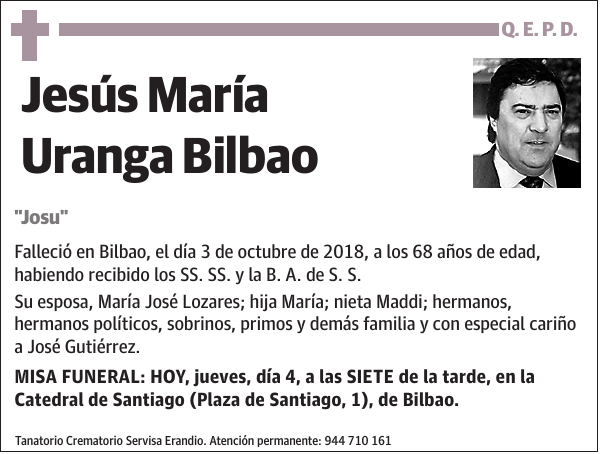 Jesús María Uranga Bilbao