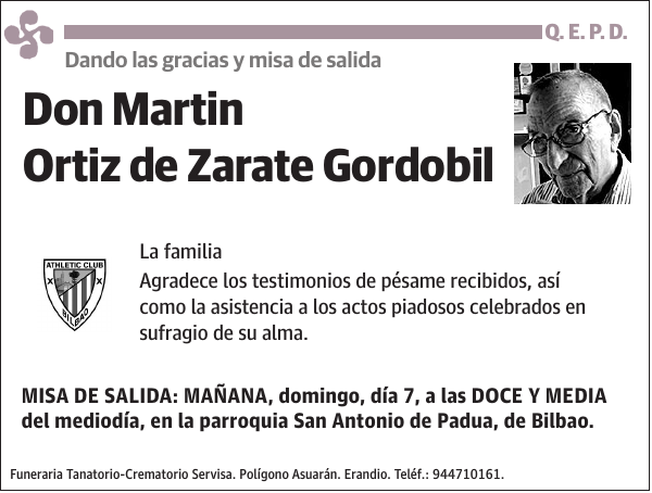 Martin Ortiz de Zarate Gordobil