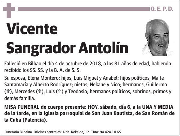 Vicente Sangrador Antolín