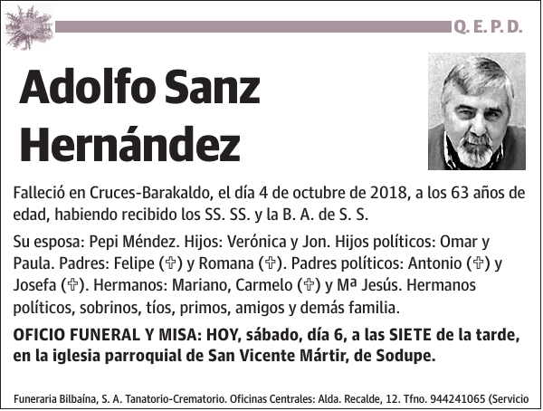 Adolfo Sanz Hernández