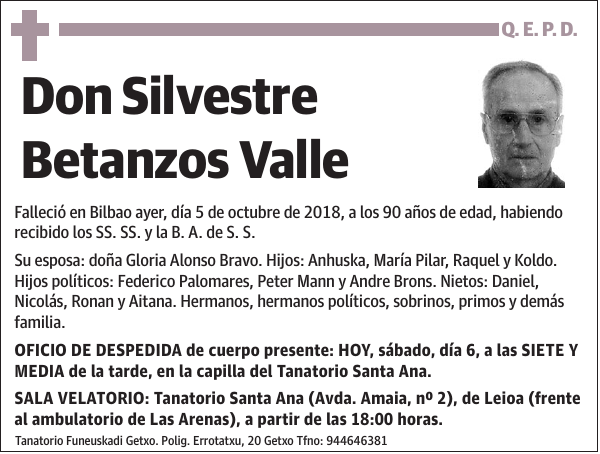 Silvestre Betanzos Valle