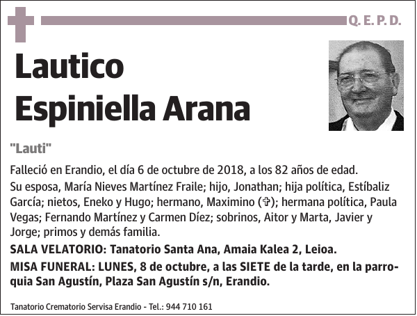 Lautico Espiniella Arana