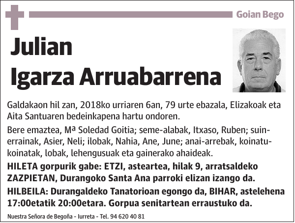 Julian Igarza Arruabarrena