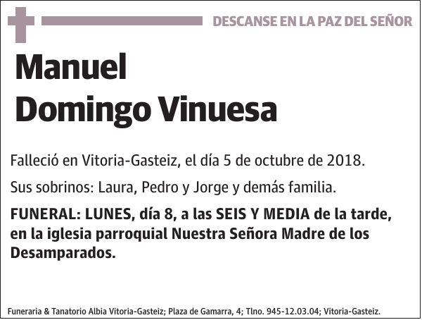 Manuel Domingo Vinuesa