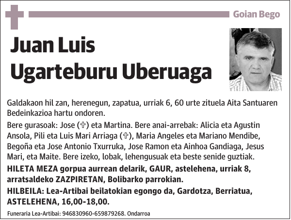 Juan Luis Ugarteburu Uberuaga