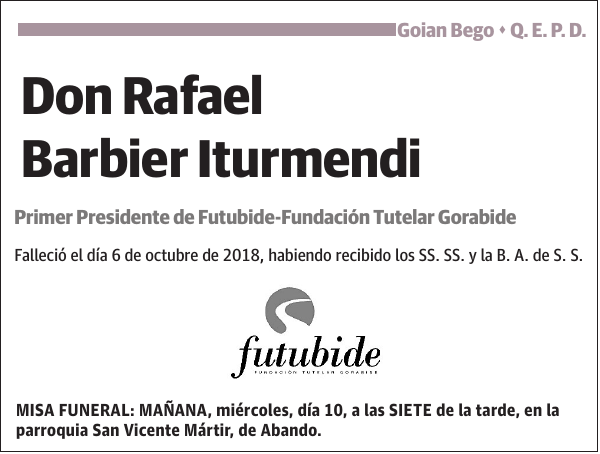 Rafael Barbier Iturmendi