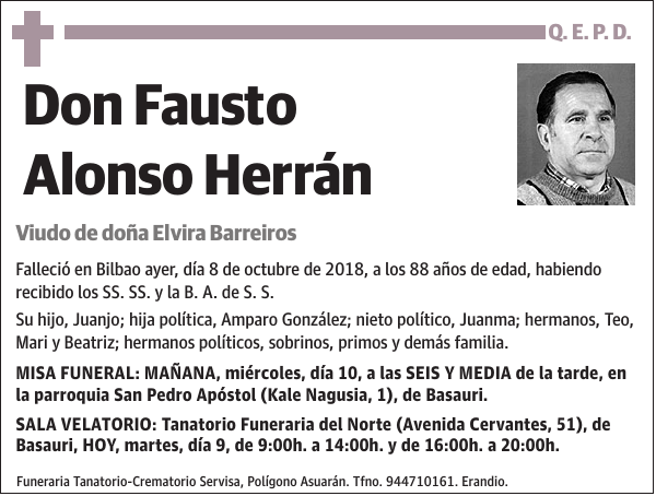 Fausto Alonso Herrán