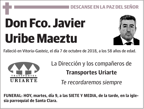 Francisco Javier Uribe Maeztu