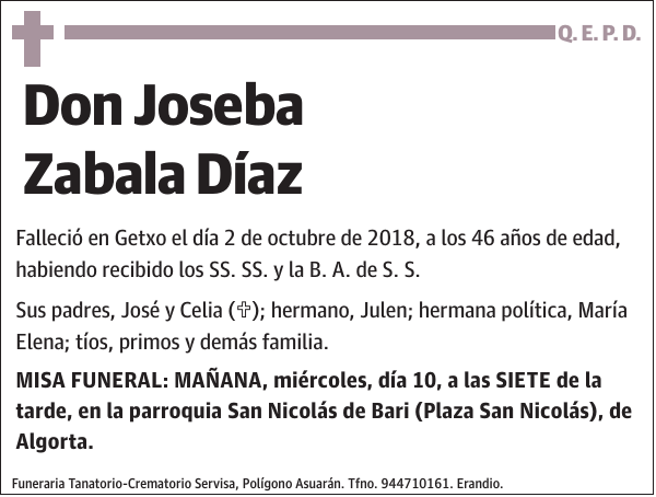 Joseba Zabala Díaz