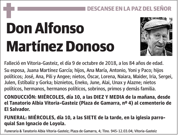 Alfonso Martínez Donoso