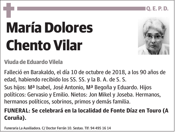 María Dolores Chento Vilar