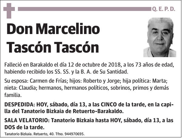 Marcelino Tascón Tascón