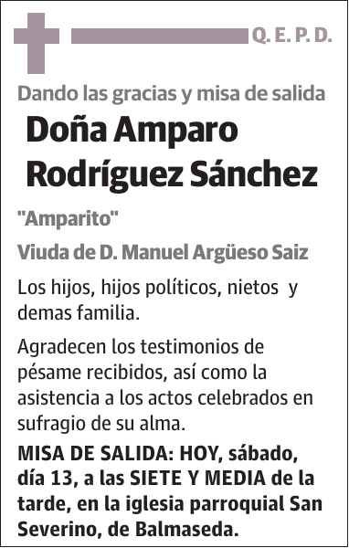 Amparo Rodríguez Sánchez