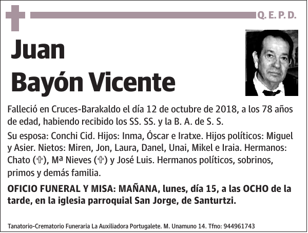 Juan Bayón Vicente