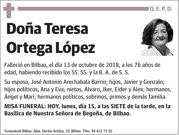 Teresa Ortega López